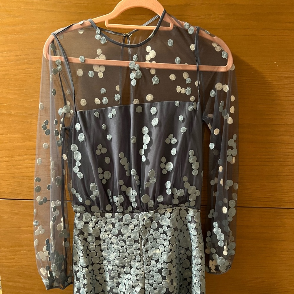 Alexis blue romper
